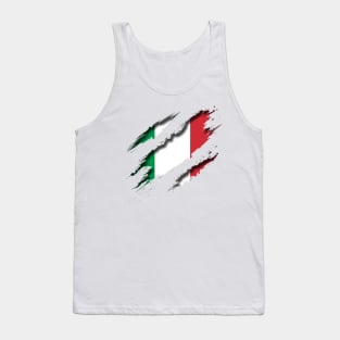 Italy Shredding Tank Top